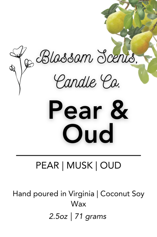 Pear & Oud Wax Melt